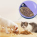 Hranitor bionic pentru animale de companie Oktane®, bol pentru lapte/hrana pentru pisici si caini, 11x11 cm, castron universal de lapte, Mov